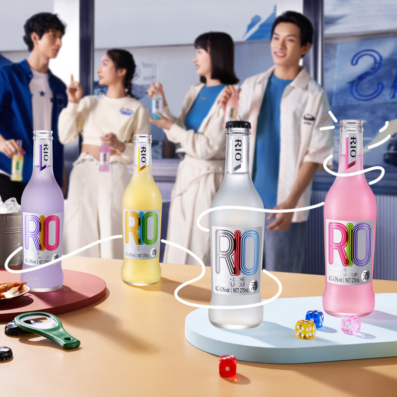 京东自营 锐澳鸡尾酒 经典瓶 275ml*6瓶首购-3，百补66.8插图1