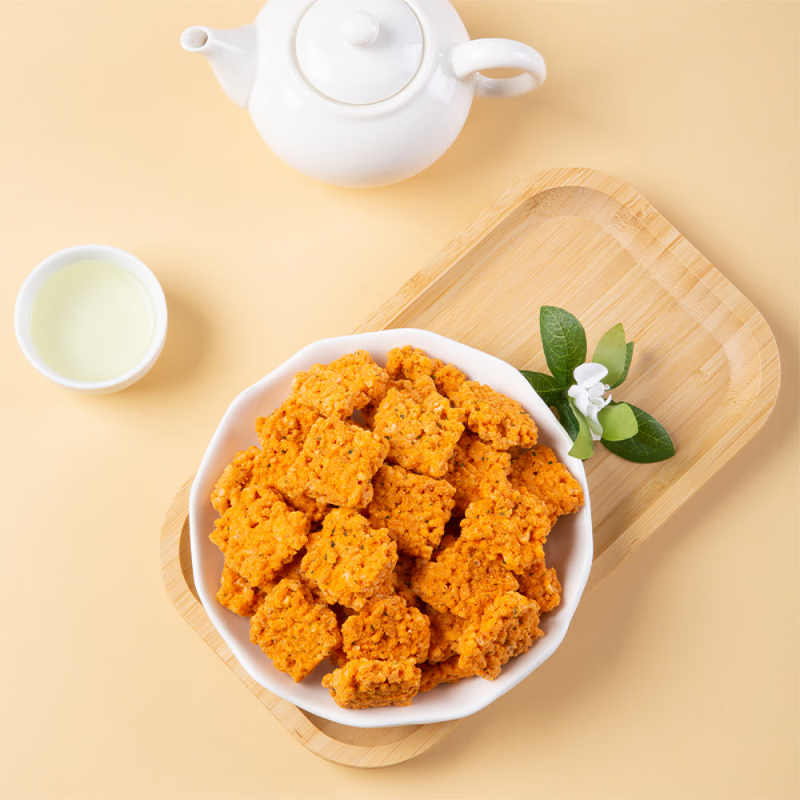 app领200-20：领299-40券：盒马 max咸蛋黄肉松锅巴 1kg/袋拍6件到手200.13元，折33.36/袋，金黄酥脆 满口留插图