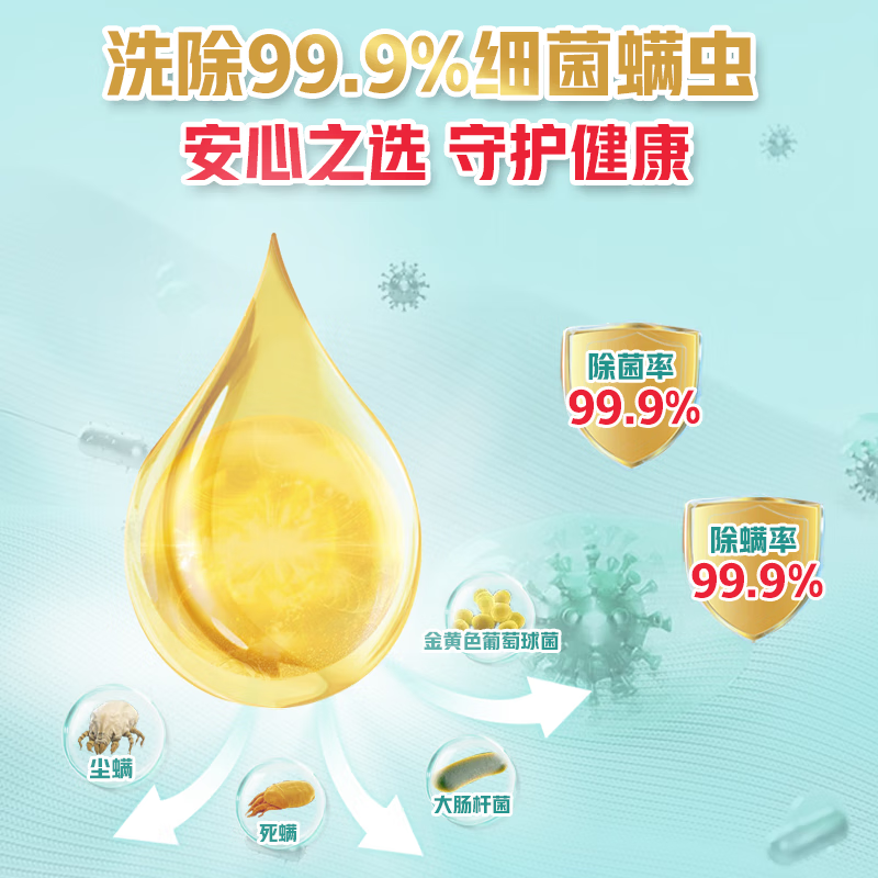 领29-5补贴券:领19-7券:元 亮晶晶 柔软香氛洗衣液【10斤】折1.79/斤，强效去污去渍，持久留香！插图