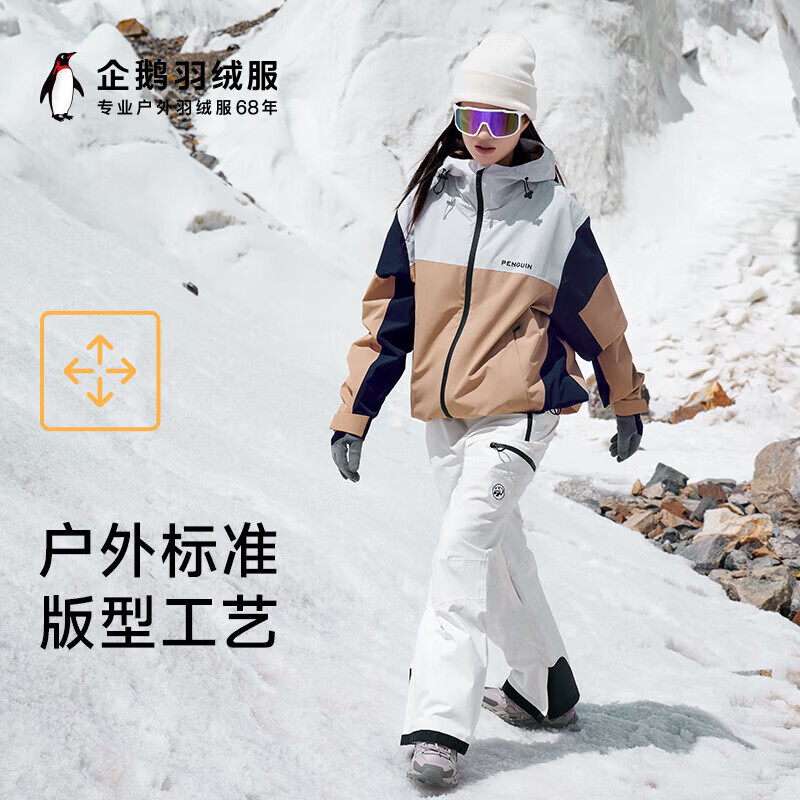 先领600-120卷骆驼 企鹅联名风盾 男女三合一冲锋衣拍下499元，颜值超高，可以入手插图